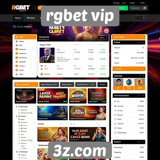 Experiência do usuário e interface do rgbet vip